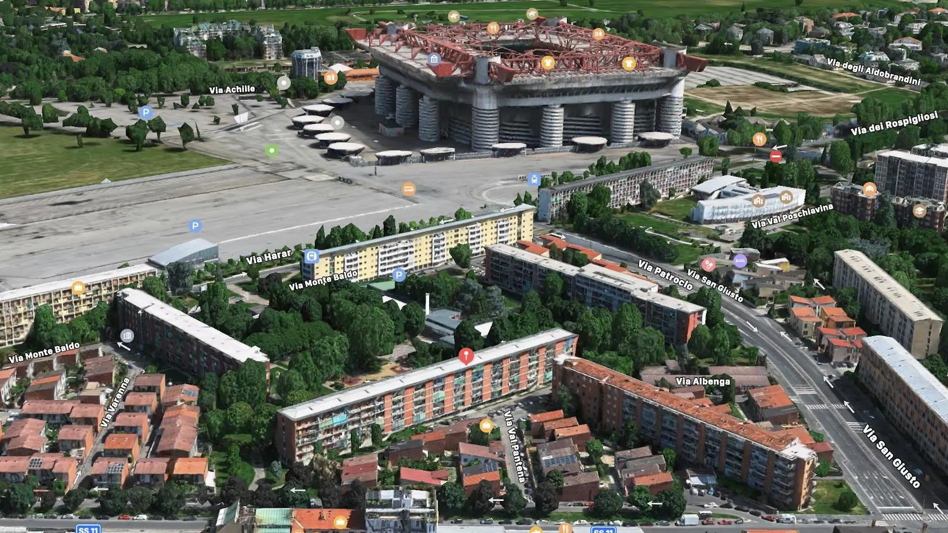 Pensión Hotel San Siro House Milán